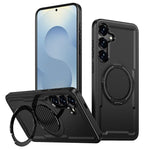 Custodia Kalebol in metallo con rotazione a 360° per Galaxy S25+, S25 Ultra, S24