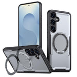 Custodia Kalebol in metallo con rotazione a 360° per Galaxy S25+, S25 Ultra, S24