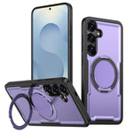 Custodia Kalebol in metallo con rotazione a 360° per Galaxy S25+, S25 Ultra, S24