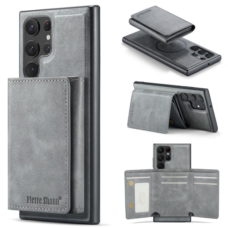Custodia portafoglio RFID MagSafe per Samsung Galaxy S24 e S23 Ultra - immagine 29