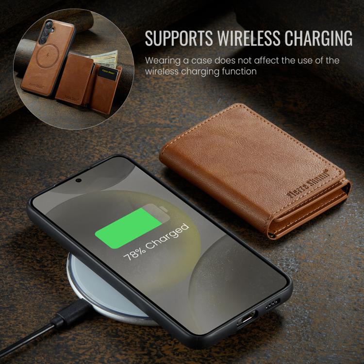 Portafoglio 2 in 1 con slot RFID e custodia MagSafe per Samsung Galaxy S25