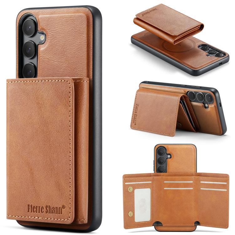 Portafoglio 2 in 1 con slot RFID e custodia MagSafe per Samsung Galaxy S25