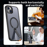 Custodia per telefono Kalebol Honeycomb con sistema di raffreddamento a nido d'ape e supporto MagSafe., For iPhone 13