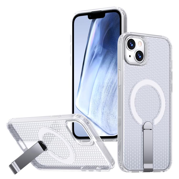 Custodia per telefono Kalebol Honeycomb con sistema di raffreddamento a nido d'ape e supporto MagSafe., For iPhone 13