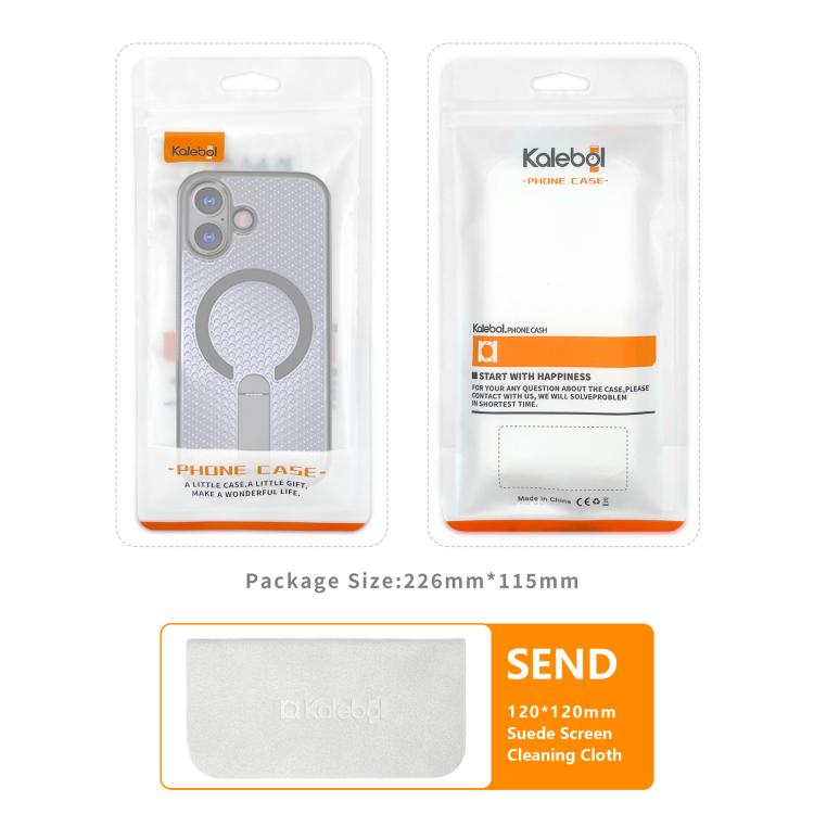 Custodia per telefono Kalebol Honeycomb con sistema di raffreddamento a nido d'ape e supporto MagSafe., For iPhone 13