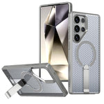 Custodia Kalebol Honeycomb con raffreddamento e supporto MagSafe per Galaxy S24
