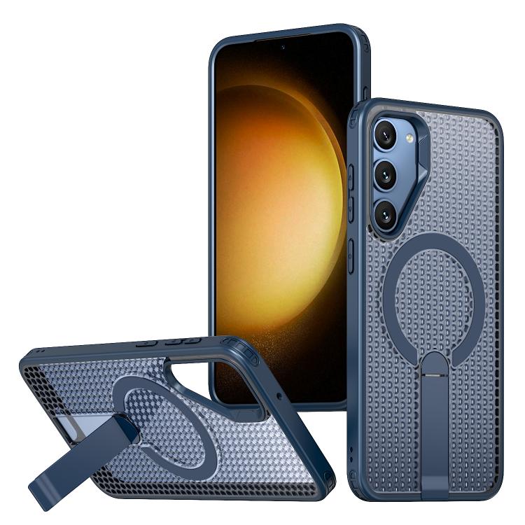 Custodia Kalebol Honeycomb con raffreddamento e supporto MagSafe per Galaxy S24