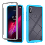 Custodia protettiva antiurto PC TPU per T-Mobile REVVL 4 e 4+