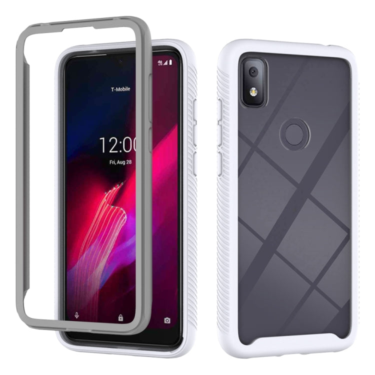 Custodia protettiva antiurto PC TPU per T-Mobile REVVL 4 e 4+