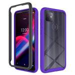 Custodia protettiva antiurto PC TPU per T-Mobile REVVL 4 e 4+