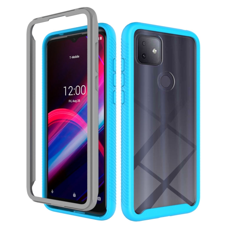 Custodia protettiva antiurto PC TPU per T-Mobile REVVL 4 e 4+