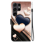 Custodia in pelle con texture cristallina e porta carte per Samsung Galaxy S24