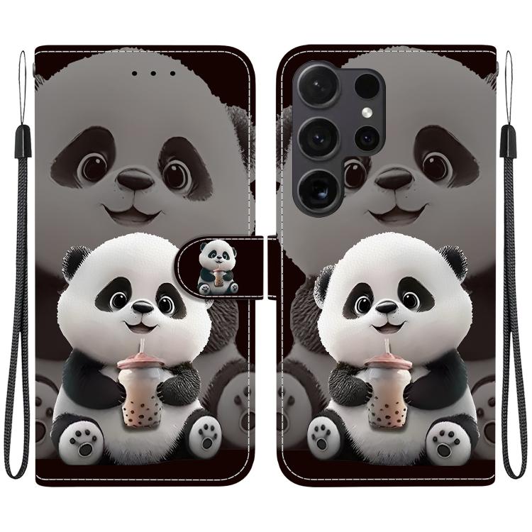Custodia in pelle con texture cristallina e porta carte per Samsung Galaxy S24