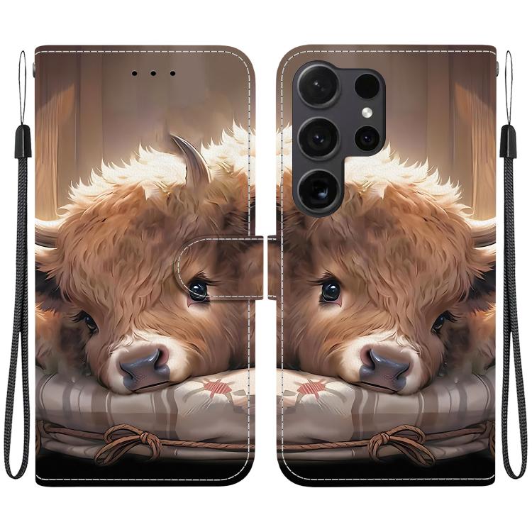 Custodia in pelle con texture cristallina e porta carte per Samsung Galaxy S24