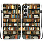 Custodia in pelle con texture cristallina per Samsung Galaxy S23 Ultra e S23+ 5G