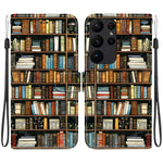 Custodia in pelle con texture cristallina per Samsung Galaxy S23 Ultra e S23+ 5G