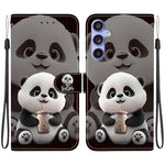 Custodia in pelle con texture cristallina e porta carte per Samsung Galaxy S24