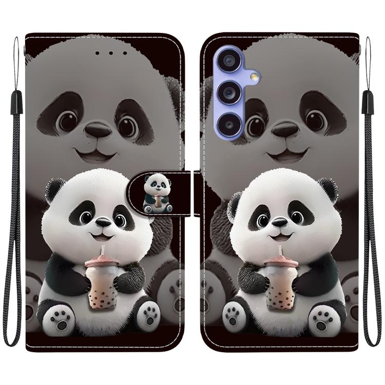 Custodia in pelle con texture cristallina e porta carte per Samsung Galaxy S24