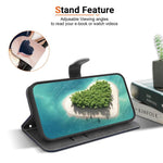 Custodia in pelle con texture cristallina per Samsung Galaxy S23 5G e S20 FE