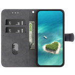 Custodia in pelle con texture cristallina per Samsung Galaxy S21 e S21+ 5G