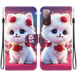 Custodia in pelle con texture cristallina per Samsung Galaxy S23 5G e S20 FE