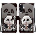 Custodia in pelle con texture cristallina per Galaxy A57 e A37 5G