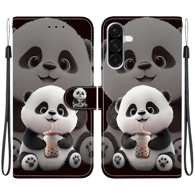 Custodia in pelle con texture cristallina per Galaxy A57 e A37 5G