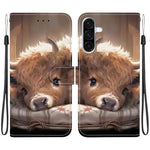 Custodia in pelle con texture cristallina per Galaxy A57 e A37 5G
