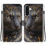 Custodia in pelle con texture cristallina per Galaxy A57 e A37 5G