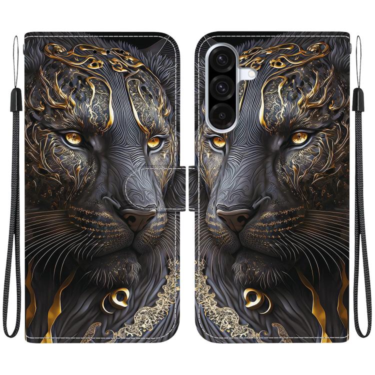 Custodia in pelle con texture cristallina per Galaxy A57 e A37 5G