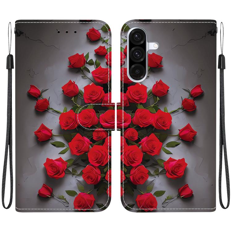 Custodia in pelle con texture cristallina per Galaxy A57 e A37 5G