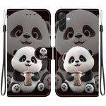 Custodia in pelle con texture cristallina per Galaxy A57 e A37 5G