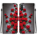 Custodia in pelle con texture cristallina per Galaxy A57 e A37 5G