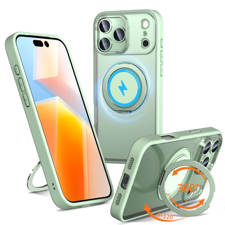 Custodia per telefono Kalebol con supporto magnetico MagSafe girevole a 360 gradi., For iPhone 17e / 16e, For iPhone 17 Pro Max, For iPhone 17 Pro
