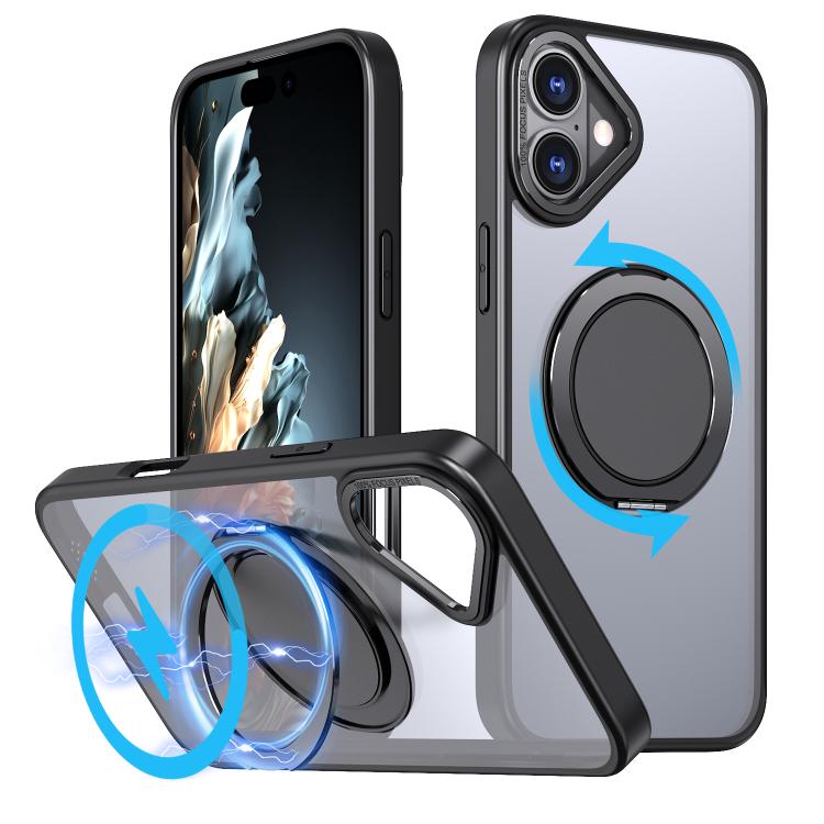 Custodia per telefono Kalebol con supporto magnetico MagSafe girevole a 360 gradi., For iPhone 16