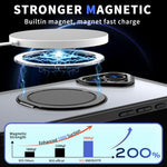Custodia per telefono Kalebol con supporto magnetico MagSafe girevole a 360 gradi., For iPhone 16