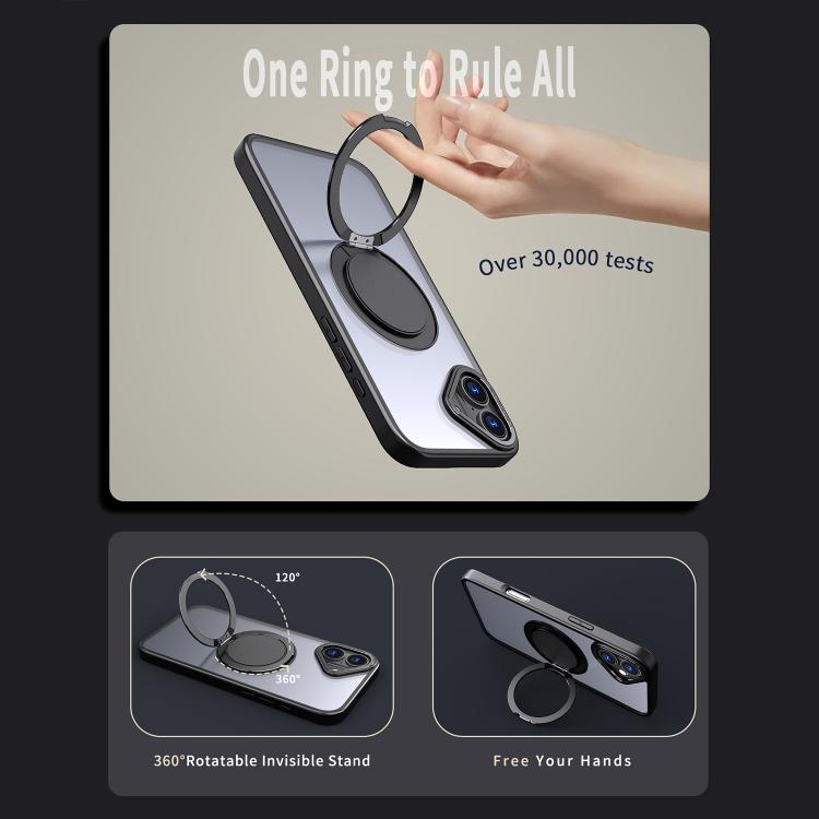 Custodia per telefono Kalebol con supporto magnetico MagSafe girevole a 360 gradi., For iPhone 16