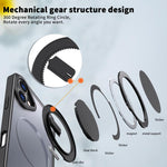 Custodia per telefono Kalebol con supporto magnetico MagSafe girevole a 360 gradi., For iPhone 16