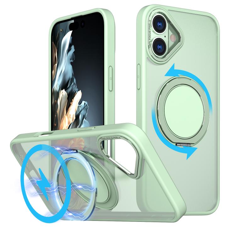 Custodia per telefono Kalebol con supporto magnetico MagSafe girevole a 360 gradi., For iPhone 16