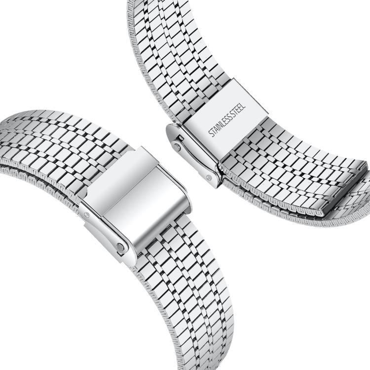 Cinturino per orologio xDfind con fibbia a sette perline in acciaio inossidabile, 20mm, 22mm