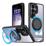 Custodia Kalebol con supporto magnetico MagSafe girevole per Galaxy S26+ e S26