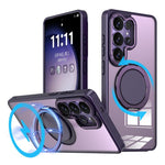 Custodia Kalebol con supporto magnetico MagSafe girevole per Galaxy S26+ e S26