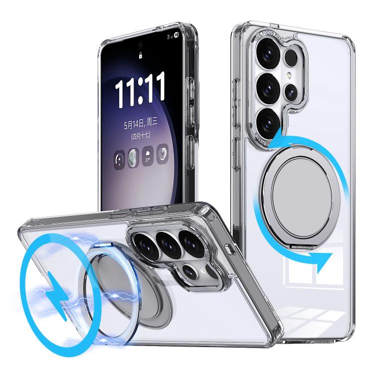 Custodia Kalebol con supporto magnetico MagSafe girevole per Galaxy S26+ e S26