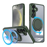 Custodia Kalebol con supporto magnetico MagSafe girevole per Galaxy S26+ e S26