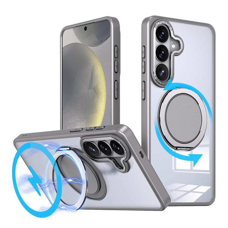 Custodia Kalebol con supporto magnetico MagSafe girevole per Galaxy S26+ e S26