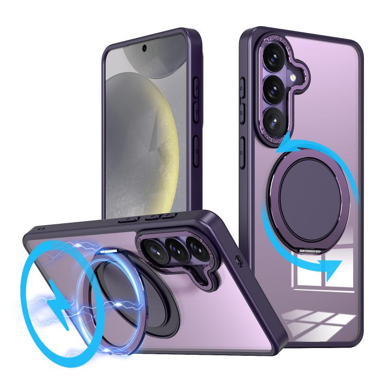 Custodia Kalebol con supporto magnetico MagSafe girevole per Galaxy S26+ e S26