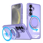 Custodia Kalebol con supporto magnetico MagSafe girevole per Galaxy S26+ e S26