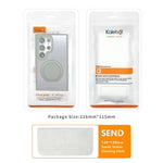 Custodia Kalebol con supporto magnetico MagSafe girevole per Galaxy S26+ e S26