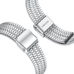 Cinturino per orologio xDfind con fibbia a sette perline in acciaio inossidabile, For Xiaomi Band 10 Pro/9 Pro/Redmi Watch 6/5/4, For Redmi Watch 3 Active / Watch 3 Lite, For Redmi Watch 3