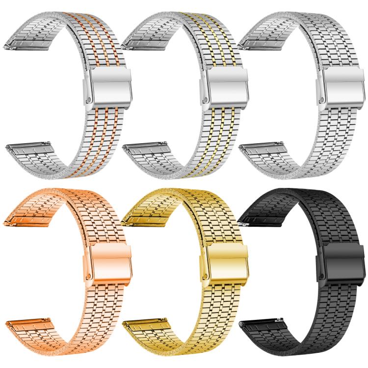 Cinturino per orologio xDfind con fibbia a sette perline in acciaio inossidabile, For Amazfit T-Rex 3